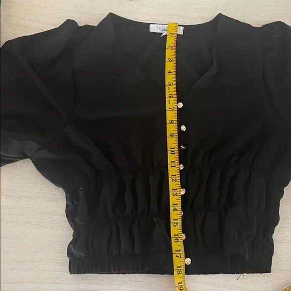 Sweet Rain Black.Puffed top. - Picture 6 of 9